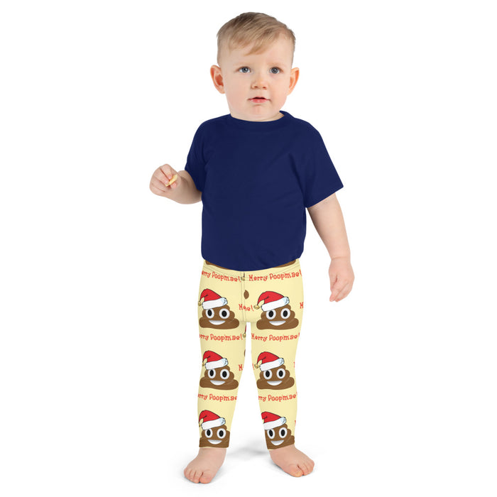 Merry Poopmas Kid's Leggings