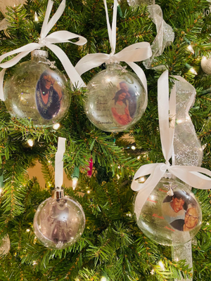 Floating Memorial Ornaments (glass or plastic)