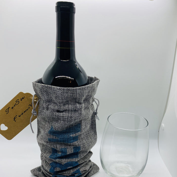 Wine Bag-Burlap