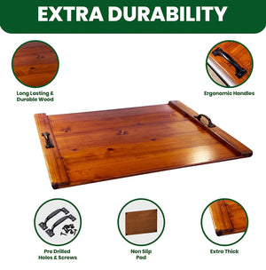 Board Stove Cover ( Light Wood)