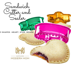 Mommy’s Sandwich Cutter and Sealer - Decruster Sandwich Maker