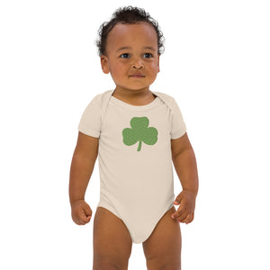 Lucky Organic cotton baby bodysuit