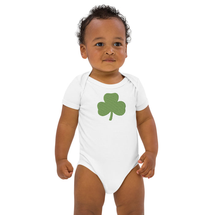 Lucky Organic cotton baby bodysuit