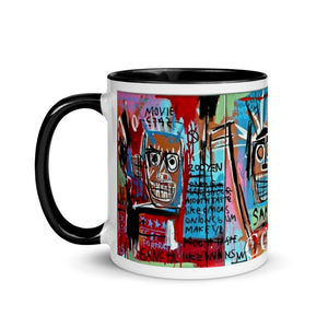 Jean-Michael Basquiat Inspired Mug