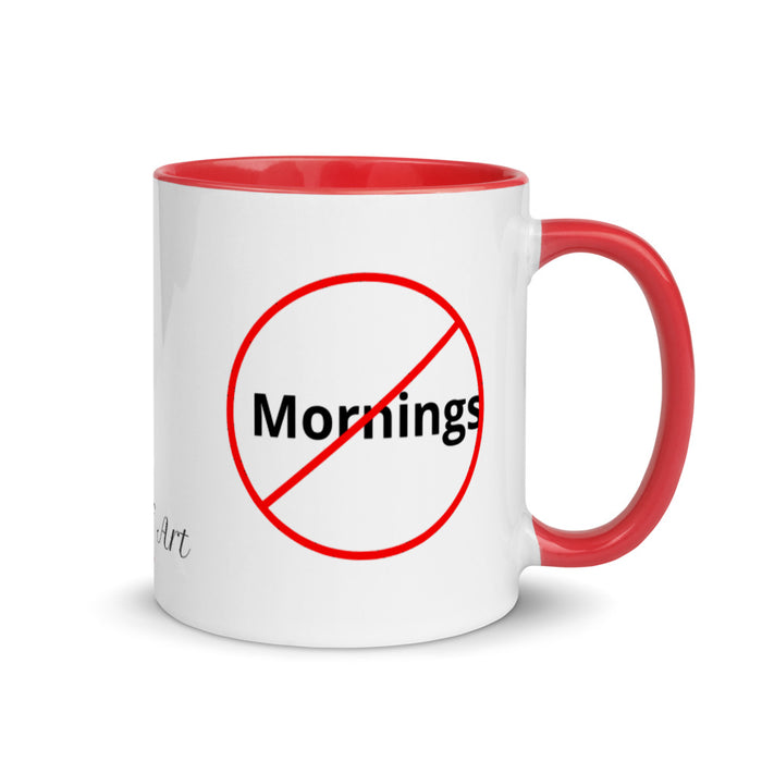 No Mornings Mug