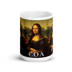 Mona Lisa Inspired Mug