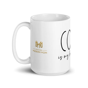 Coffee is a Love language- White glossy mug