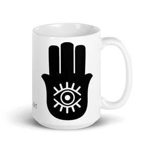 Hamsa Seeing Eye Mug